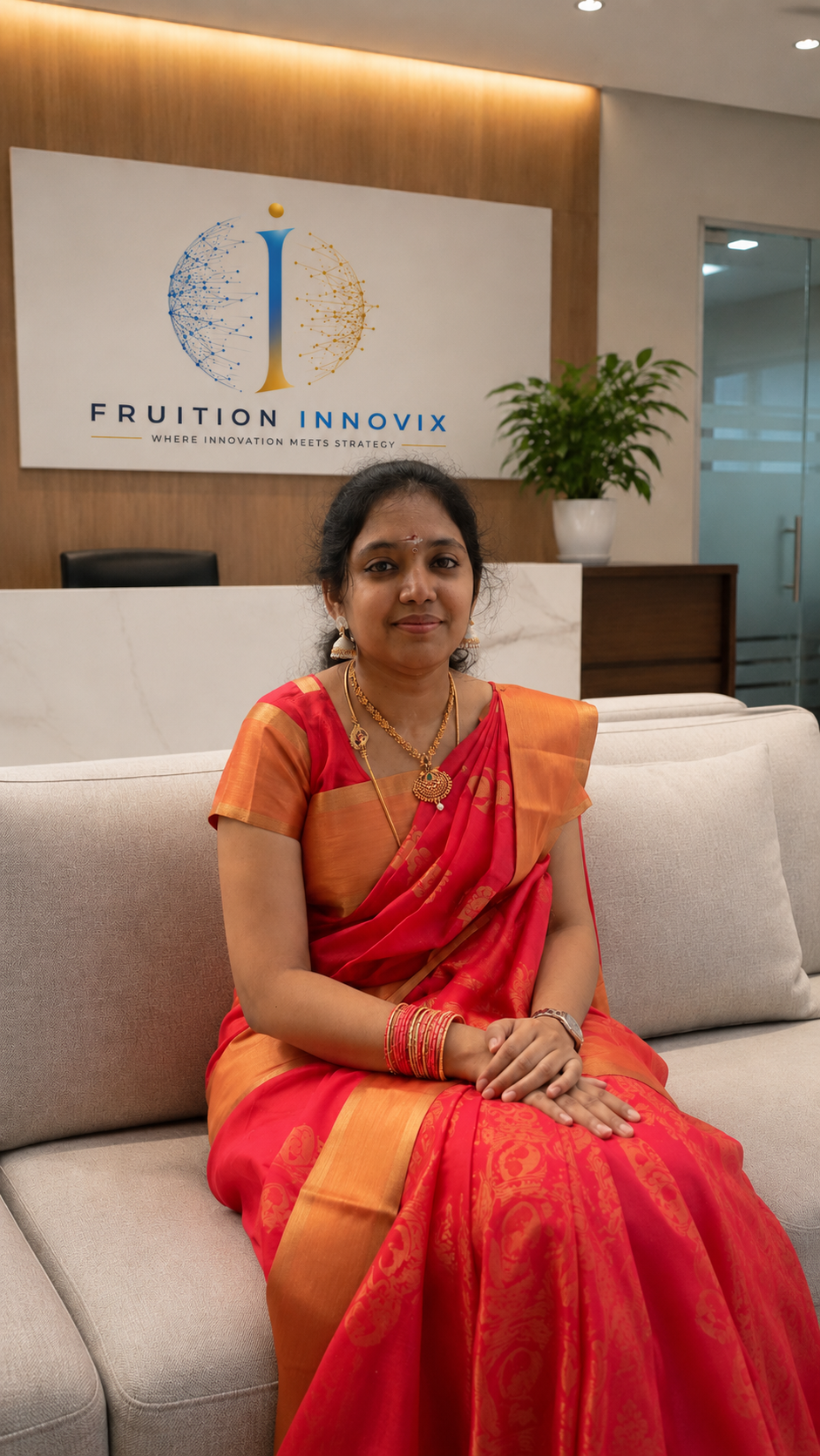 Jeyashree Ramesh, B.E., Founder of Fruition Innovix